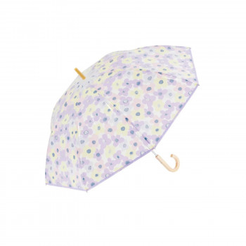 kippis(R) パイピングビニール 60cm 長傘 Kevat ラベンダー U160-0921LV1-BB