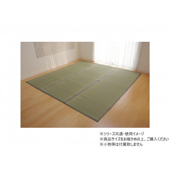 純国産 い草上敷きカーペット 岩木 江戸間4.5畳 261×261cm
