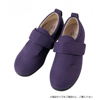 あゆみ コンフォートシューズ（1097） ダブルマジック3  紫 3L　