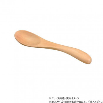 阿瀬真三商店　キッズ 白木 スプーン　G1803