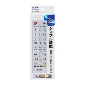 テレビリモコン RC-TV102WH