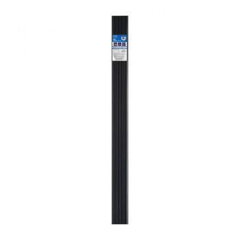 テープ付ABSモール1号10P M-T1110P(BK)