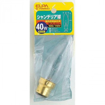 シャンデリア40W G-705H(C)