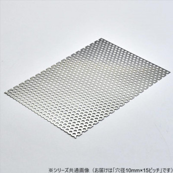 アルミパンチング板　白　（10x15） 1.0×100×200