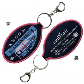 KB雑貨 楕円形タグ セントレア レッド KBTG31001