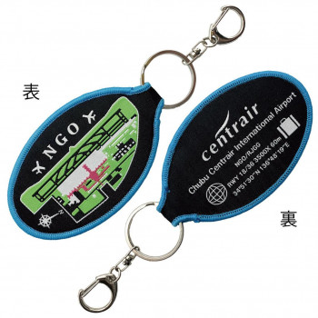 KB雑貨 楕円形タグ セントレア ブルー KBTG31002