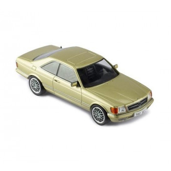 イクソモデル B MB 500 SEC 1981 (C126) 1/43スケール メタリックベージュ CLC537N