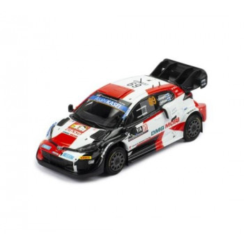 イクソモデル B トヨタ GR ヤリス RALLY1 22サファリ 優勝 1/43スケール 69 K.Rovanper/J.Halttunen RAM856