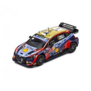 イクソモデル B ヒョンデ i20 N RALLY1 22イープルラリー 1/43スケール 優勝 8 O.Tanak/M.Jrveoja RAM872