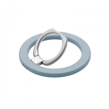 MagSafe対応 スマートフォンリング「MAGTUS」Ring Slim ライトブルー　LN-SMRG08LBL