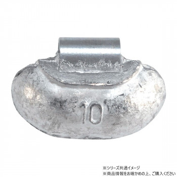 チップトップ 鉛製 スチール打ち込みウェイト10G 10個入 111-10