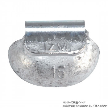 チップトップ 鉛製 スチール打ち込みウェイト15G 10個入 111-15