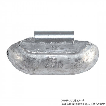 チップトップ 鉛製 スチール打ち込みウェイト25G 10個入 111-25
