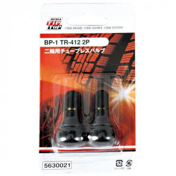 チップトップ TR-412 2P 二輪用チューブレスバルブ BP-1