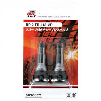 チップトップ TR-413 2P スリーブ付きチューブレスバルブ BP-2