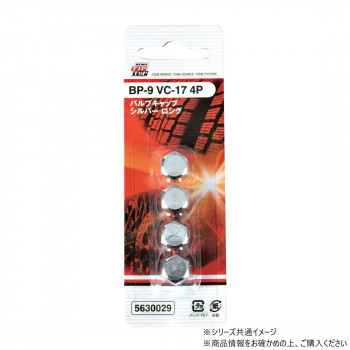 チップトップ VC-17 4P バルブキャップ シルバー ロング BP-9