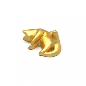 金箔ネコ　箸置き ごろん AR0623335