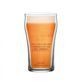 東洋佐々木ガラス ビヤーグラス(あじわい×口あたり) 325ml B-37103-JAN-P