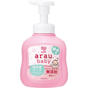 アラウベビー 泡全身ソープ 敏感肌 450ml 575-259319-00