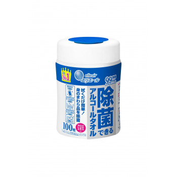 エリエール 除菌できるアルコールタオル 本体 100P 505-003501-00