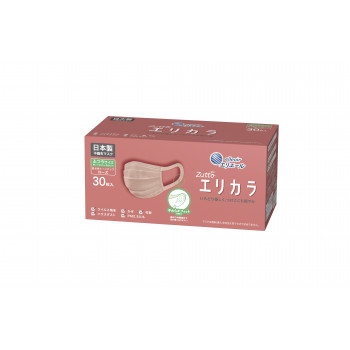 ハイパーブロックマスク エリカラ ローズ 普通 30P 505-832914-00