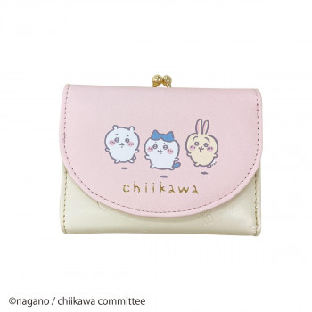 ちいかわ 口金財布 ピンク CHI2-2
