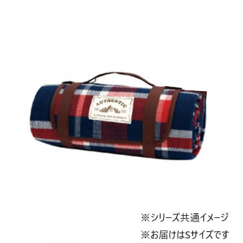 オーセンティックレジャーシート ブルーレッドチェック S 4009105-01