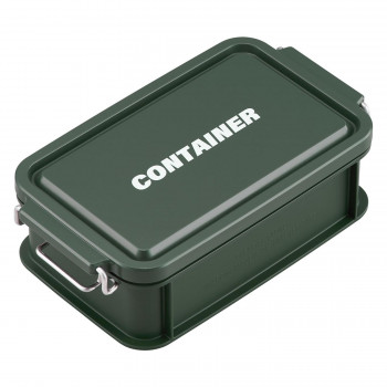 オーエスケー CNT コンテナランチボックス(仕切付) CNT-600 グリーン 600ml