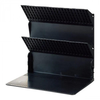 LIHIT LAB.(リヒトラブ)　1冊でも倒れないブックスタンド　A4　ブラック　A-3577-24