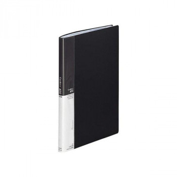 LIHIT LAB.(リヒトラブ)　名刺ホルダー　Card EX・S　A4　S型(タテ型)　黒　400カード　A-945