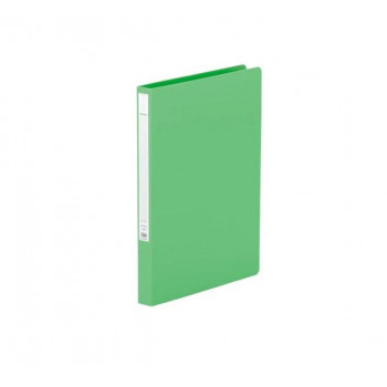 LIHIT LAB.(リヒトラブ)　パンチレスファイル　HEAVY DUTY　A4　S型(タテ型)　黄緑　F-367-5