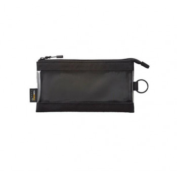 LIHIT LAB.(リヒトラブ)　CORDURA×SMART FIT　クリヤーケース　ペンサイズ　ブラック　F-7571-24