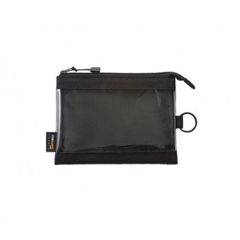 LIHIT LAB.(リヒトラブ)　CORDURA×SMART FIT　クリヤーケース　A6　ブラック　F-7572-24