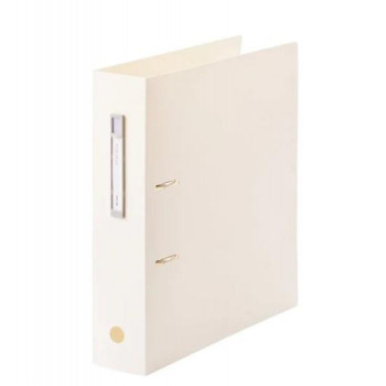 LIHIT LAB.(リヒトラブ)　noie-style　A-Zファイル　A4　S型(タテ型)　ホワイト　F-7687-0