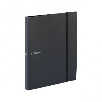 LIHIT LAB.(リヒトラブ)　ALTNA　スタンドファイル　A4　S型(タテ型)　ブラック　F-7771-24