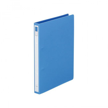 LIHIT LAB.(リヒトラブ)　リングファイル　ディンプル　B5　S型(タテ型)　青　F-862-8