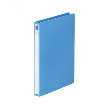 LIHIT LAB.(リヒトラブ)　リングファイル　ディンプル　A4　S型(タテ型)　青　F-867-8