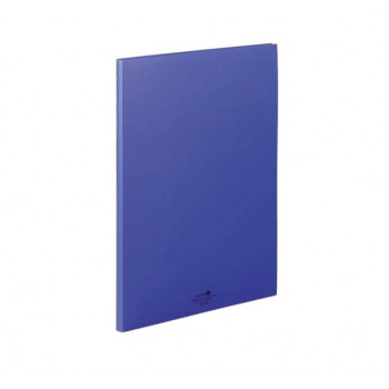 LIHIT LAB.(リヒトラブ) AQUA DROPs(アクアドロップス) クリヤーブック ポケット交換タイプ A3 S型(タテ型) 藍 N-5047-11