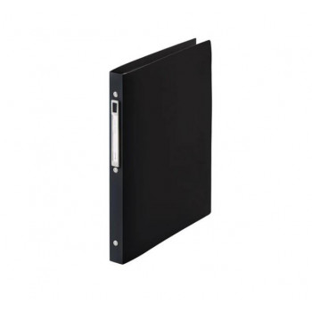 LIHIT LAB.(リヒトラブ)　noie-style　クリヤーブック交換式　A4　S型(タテ型)　10ポケット　ブラック　N-7682-24