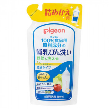 ピジョン 哺乳びん洗い 濃縮タイプ 替 250ml 517-009805-00