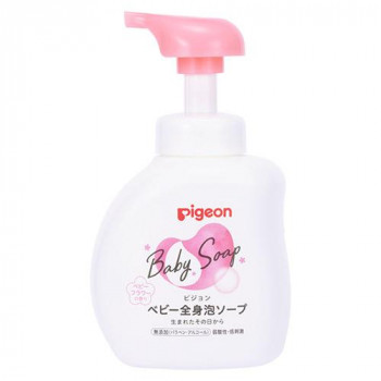 ピジョン ベビー全身泡ソープ ベビーフラワーの香り 500ml 570445