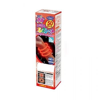 ルミカ 業務用ブレスレット50 レッド E20216