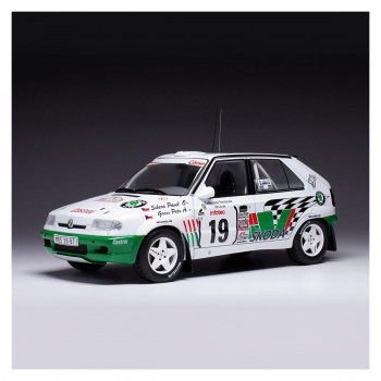 イクソモデル B シュコダ フェリシア キットカー 95 ツールドコルス 1/18スケール 19 P.Sibera/P.Gros 18RMC149B