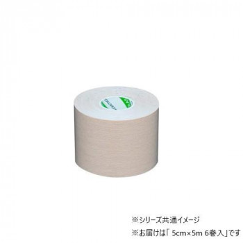 ファロス さらさ伸縮テープ 5cm×5m 6巻入 SA500