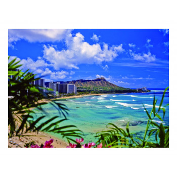 ガラスアートピクチャー DIAMOND HEAD DE010306