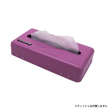 MCR ブリキ2WAYティッシュボックス ピンク ME010917