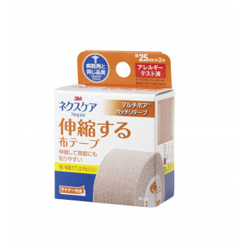 ネクスケア(TM) 伸縮する布テープ 25mm MT25NN 284-002570-00