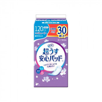 リフレ 超うす安心パッド お徳用パック 120cc ×1個 519-004326-00