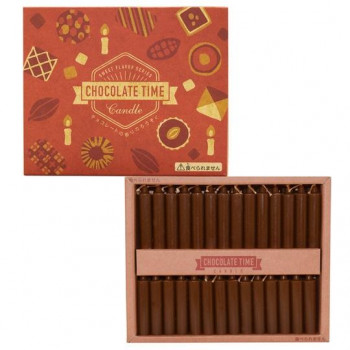 丸叶むらた　CHOCOLATE TIME チョコレートキャンドル 56本入 キャンドル ティータイム 250252
