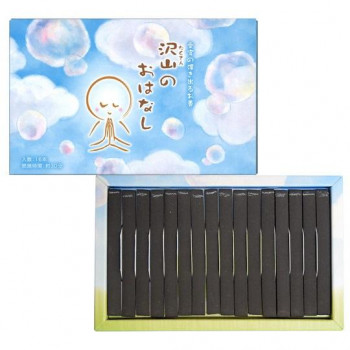 丸叶むらた　お線香 沢山のおはなし 16本入  250079
